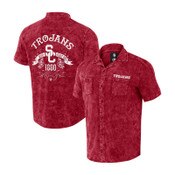 USC Trojans Men's Darius Rucker Cardinal Knit Button Down Shirt
